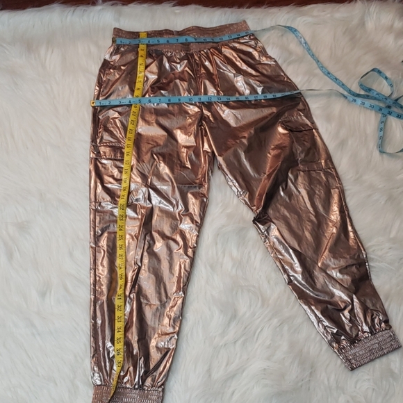 COPY - Victoria secret NWT metallic gold jogger pants - Picture 4 of 8